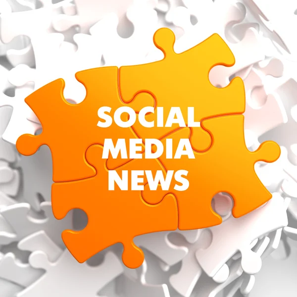 Social Media News on Yellow Puzzle.
