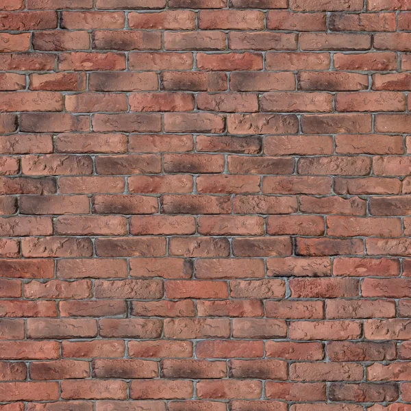 Old Red Brick Wall Texture. — Stock Photo, Image