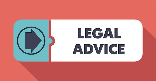 Legal Advice on Scarlet in Flat Design. — Stock Photo, Image