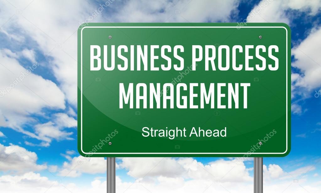 Business Process Management on Highway Signpost.