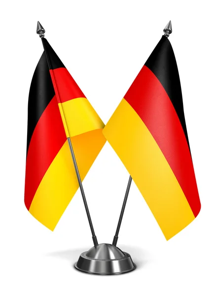 Niemcy - miniaturowe flagi. — Zdjęcie stockowe