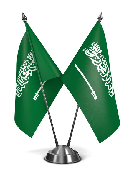 Saudi Arabia  - Miniature Flags. — Stock Photo, Image