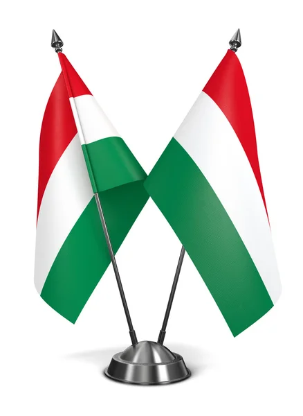 Ungaria - steaguri miniaturale . — Fotografie, imagine de stoc