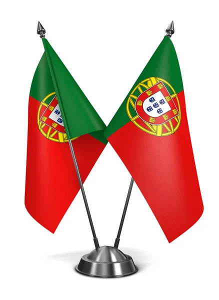 Portugal - Banderas en miniatura . — Foto de Stock