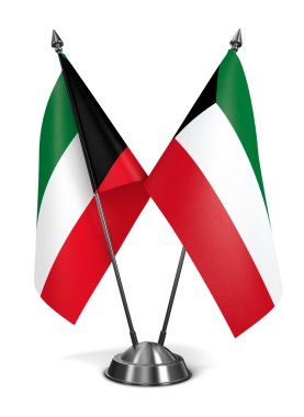 Kuveyt - minyatür bayrakları.