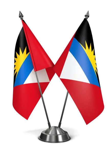 Antigua i Barbuda - miniaturowe flagi. — Zdjęcie stockowe