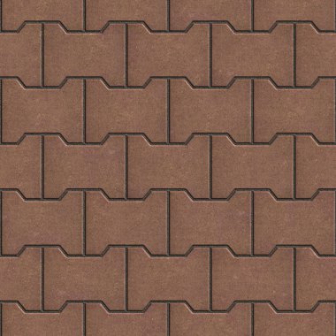 Kaldırım döşeme Brown düşündüm.