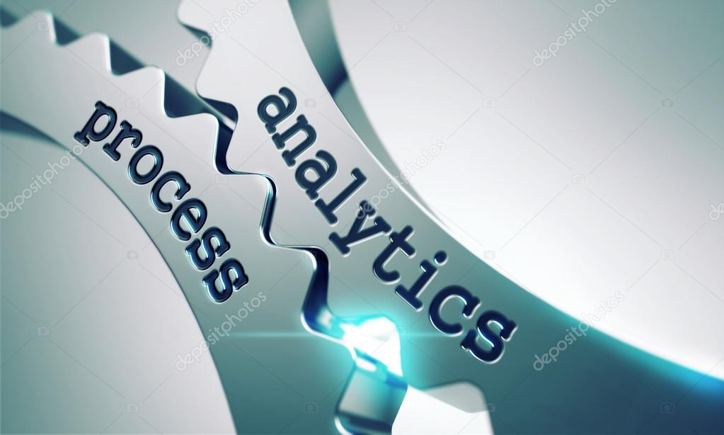 Analytics Process Concept on the Gears.