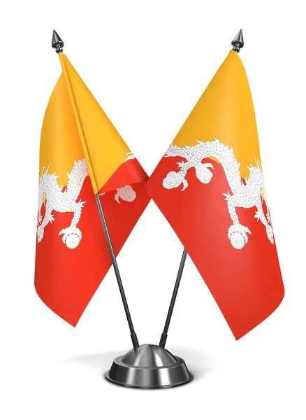 Butão - Bandeiras em miniatura . — Fotografia de Stock