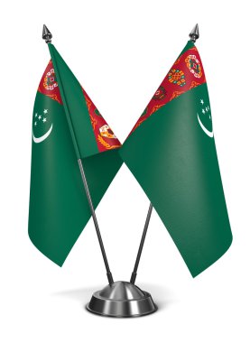 Türkmenistan - minyatür bayrakları.