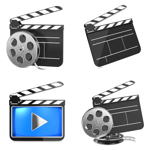 Film en Video Media industrie Concept. — Stockfoto