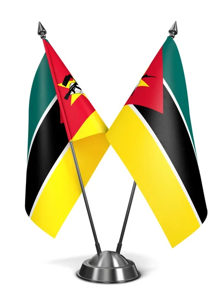 Мозамбік - мініатюрні прапори. — стокове фото