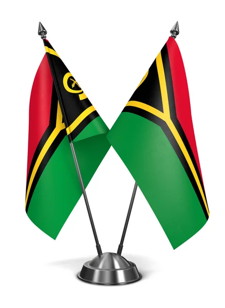 Vanuatu - Miniature Flags. — Stock Photo, Image