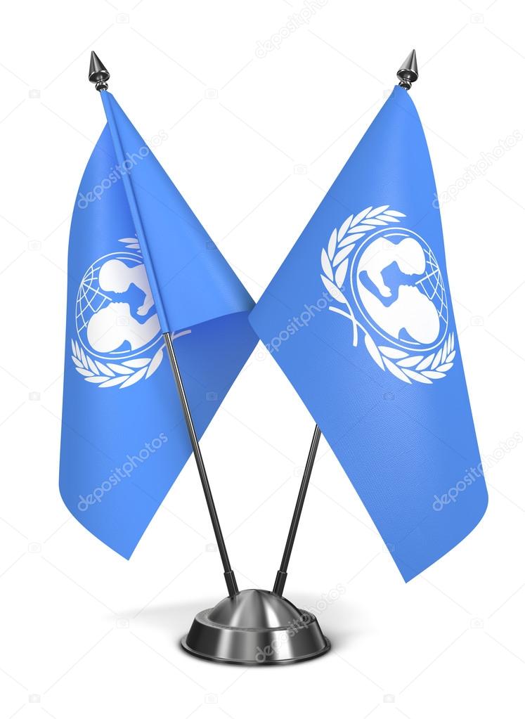 UNICEF- Miniature Flags.