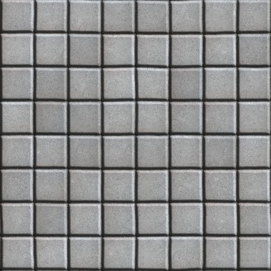 Gri Meydanı olarak pürüzsüz beton kaldırım.