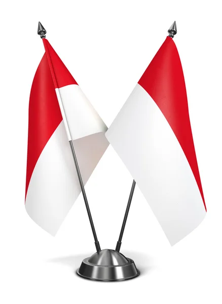 Ινδονησία - μινιατούρα σημαίες. — Φωτογραφία Αρχείου