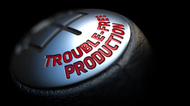 Sorunsuz üretim arabalar Shift Knob üzerinde.