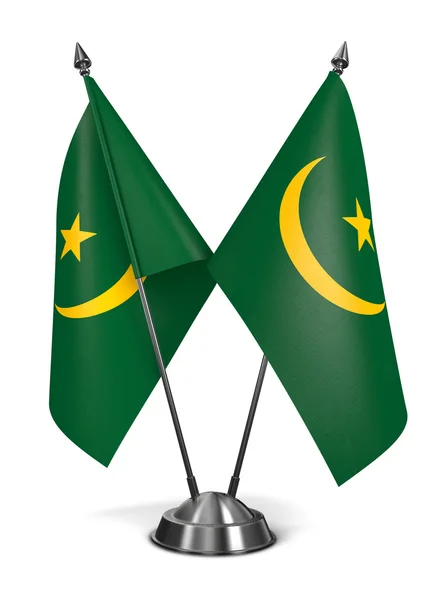 Mauretanien - Miniaturfahnen. — Stockfoto