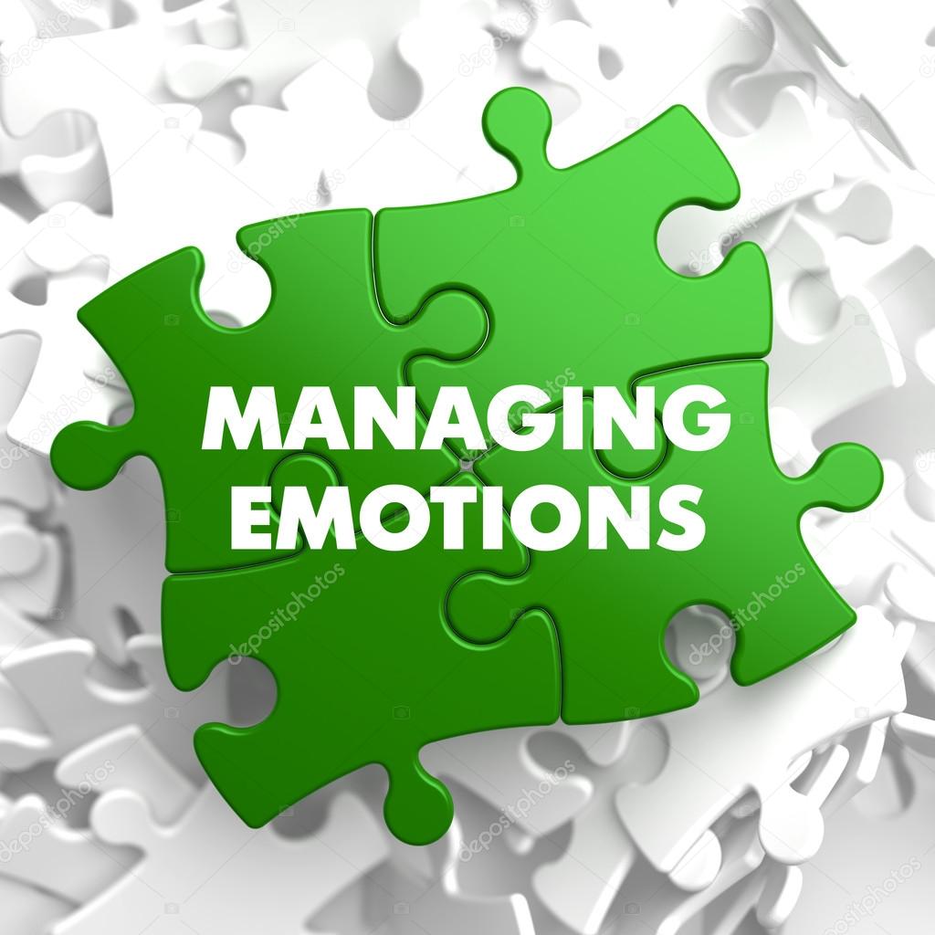 Managing Emotions on Green Puzzle.
