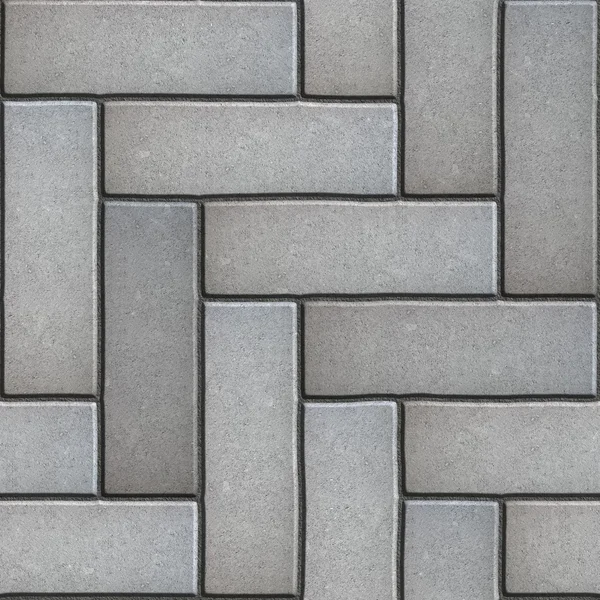 Gray Paving Slabs as Parquet. — Stock Photo, Image