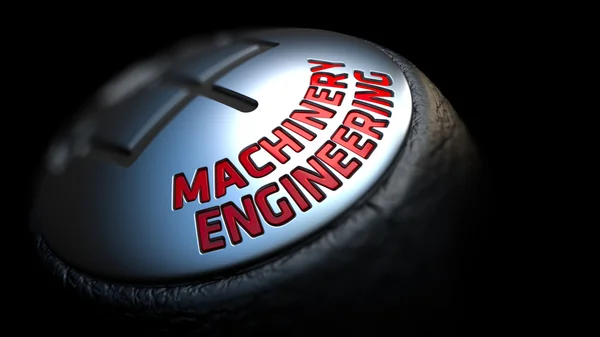 Maskiner Engineering. Skift knopp. Begreppet inflytande. — Stockfoto