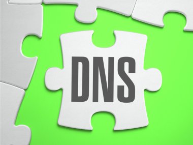 DNS - Jigsaw Puzzle with Missing Pieces. clipart