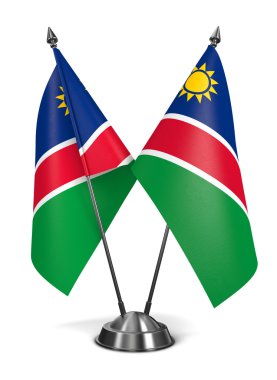 Namibia - Miniature Flags.