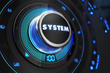 System Controller on Black Control Console.