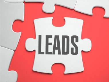 Leads - Puzzle on the Place of Missing Pieces. clipart