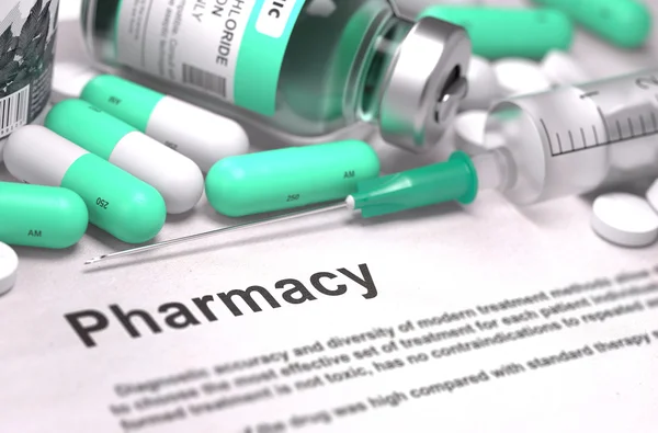 Pharmacy. Medical Concept with Blurred Background. — 图库照片