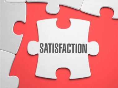 Satisfaction - Puzzle on the Place of Missing Pieces.