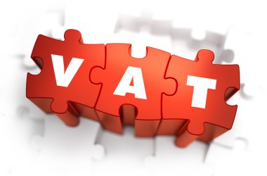 VAT - White Word on Red Puzzles.
