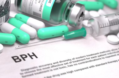 BPH Diagnosis. Medical Concept.