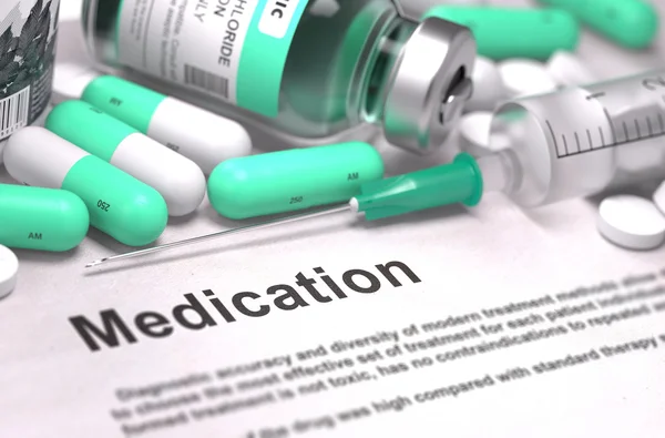 Medication - Concept with Blurred Background. — Stockfoto