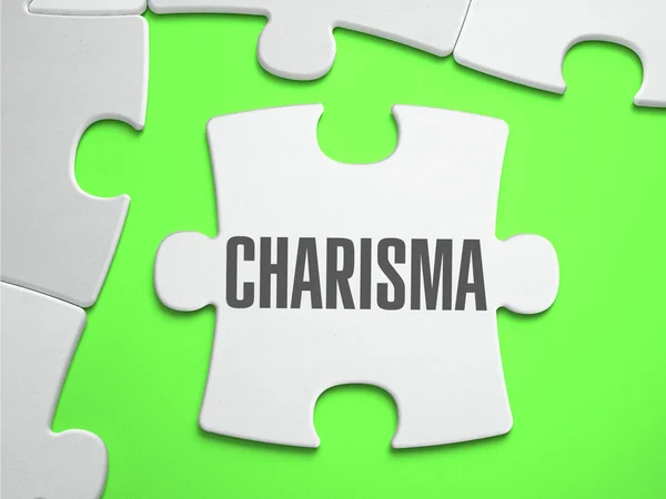 Charisma - Jigsaw Puzzle with Missing Pieces. — Stockfoto
