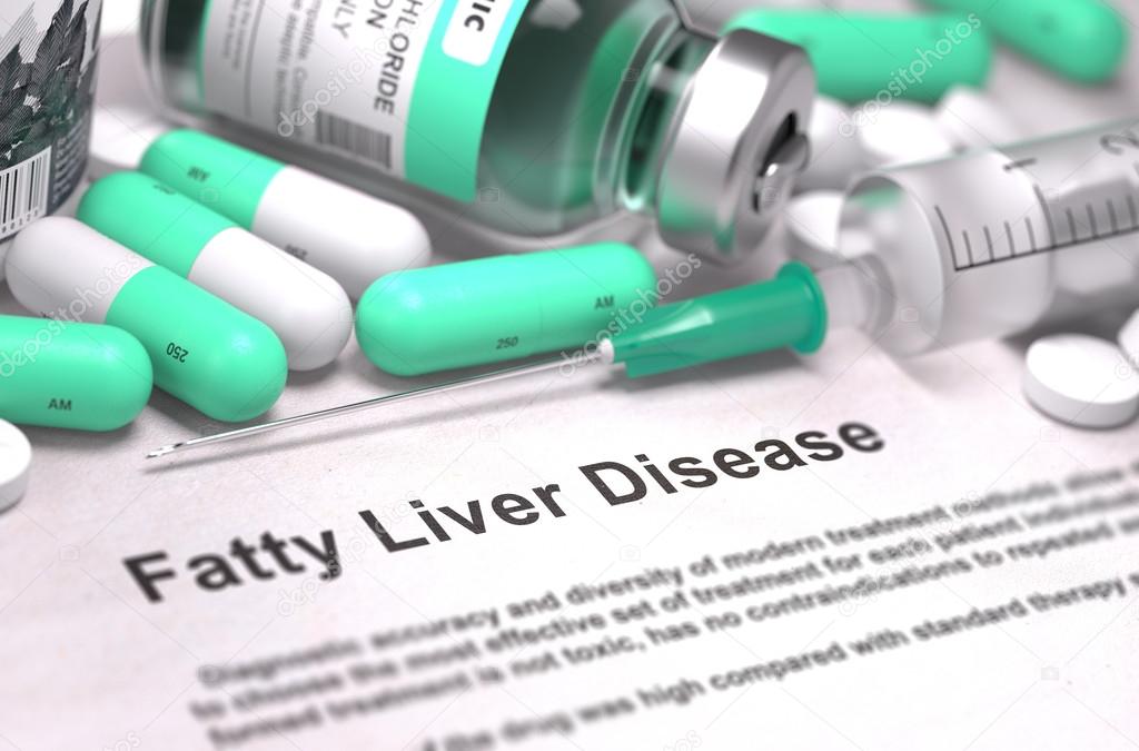 Fatty Liver Disease Diagnosis. Medical Concept.
