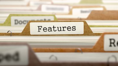 Features Concept on File Label.