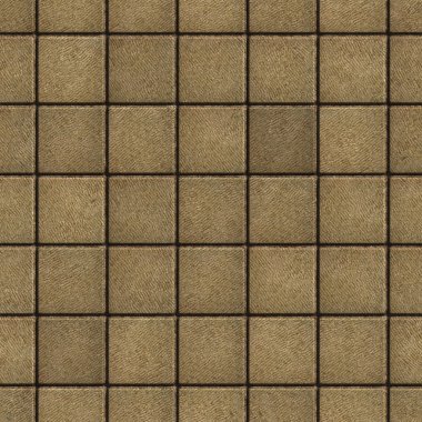 Square Pavement in Sand Color.