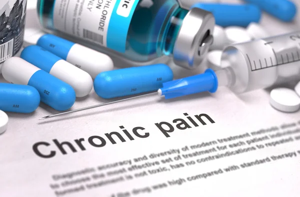 Chronic Pain. Medical Concept. — ストック写真