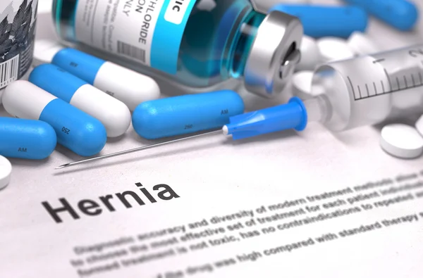 Diagnosis - Hernia. Medical Concept. 3D Render. — Stock Image Diagnosis - Hernia. Medical Concept. 3D Render. Royalty Free Stock Photos