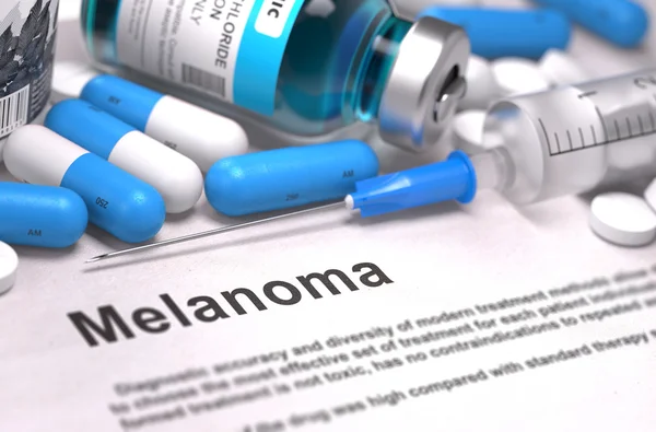 Melanoma Diagnosis. Medical Concept. — Stock Photo, Image