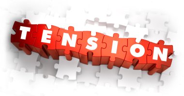 Gerilim - kırmızı beyaz kelime bulmacalar.