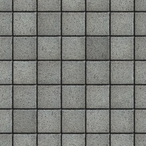 Gray Square  Pavement with the Effect of Marble. — Stok fotoğraf