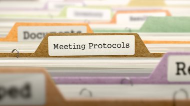 Meeting Protocols - Folder Name in Directory.