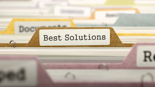 Best Solutions - Folder Name in Directory. — 图库照片