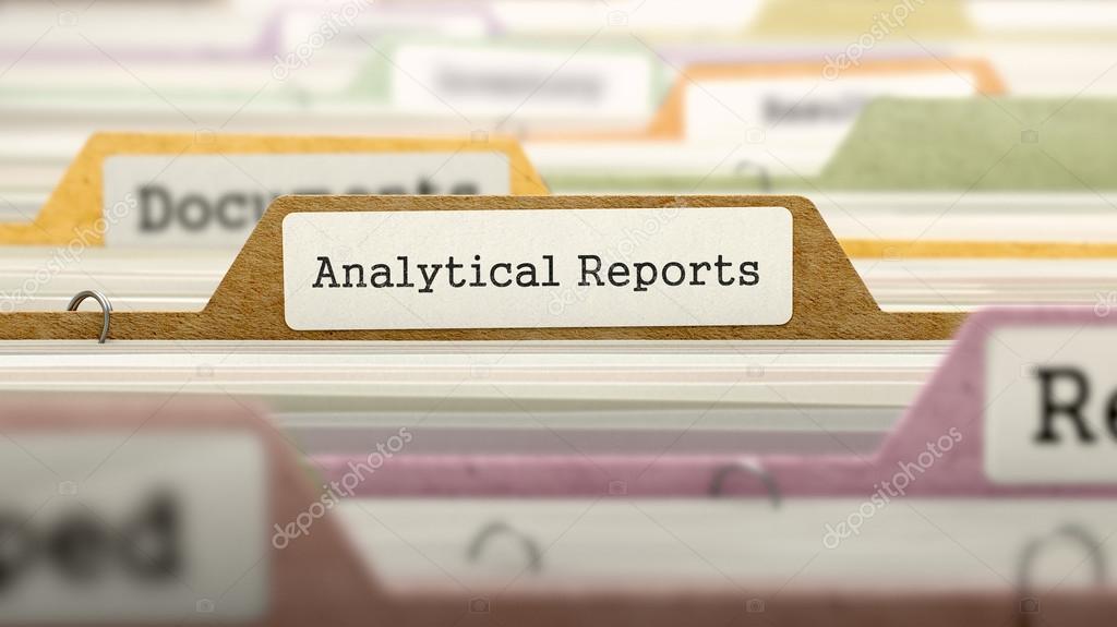 Analytical Reports - Folder Name in Directory.