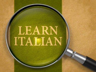 Learn Italian Concept through Magnifier.