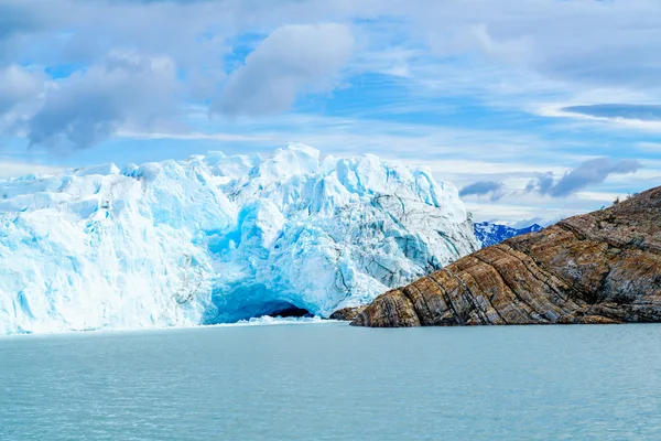 Perito Moreno Glacier na jezero Argentino — Stock fotografie