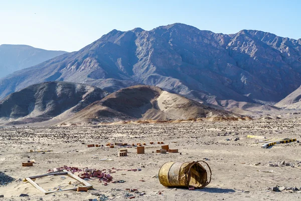 Vista de la montaña y el desierto — Foto de Stock