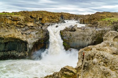 Aldeyjarfoss görünümünü